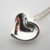 [Used] TIFFANY 925 Full Heart Pendant/Necklace/g523-16