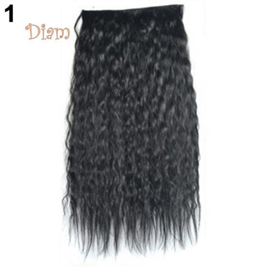 

Tenfyer сексуальные длинные градиентные цвета вечерние женские волнистые вьющиеся волосы на клипсе 60 см чёрный