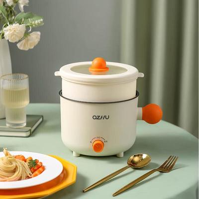 OIMG Mini Olla Eléctrica Multifuncional con Vaporera