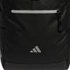 Adidas 24.75L Classic Brand Logo Polyurethane Backpack Unisex Backpack Black JD9565