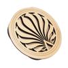 Guitar Wooden Soundhole Sound Hole Cover Block Feedback Buffer Spruce Wood for EQ Acoustic Folk Guitars