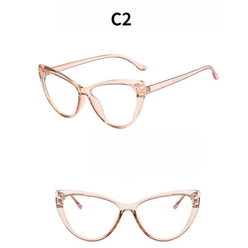 Ladies' glasses, retro cat-eye glasses.