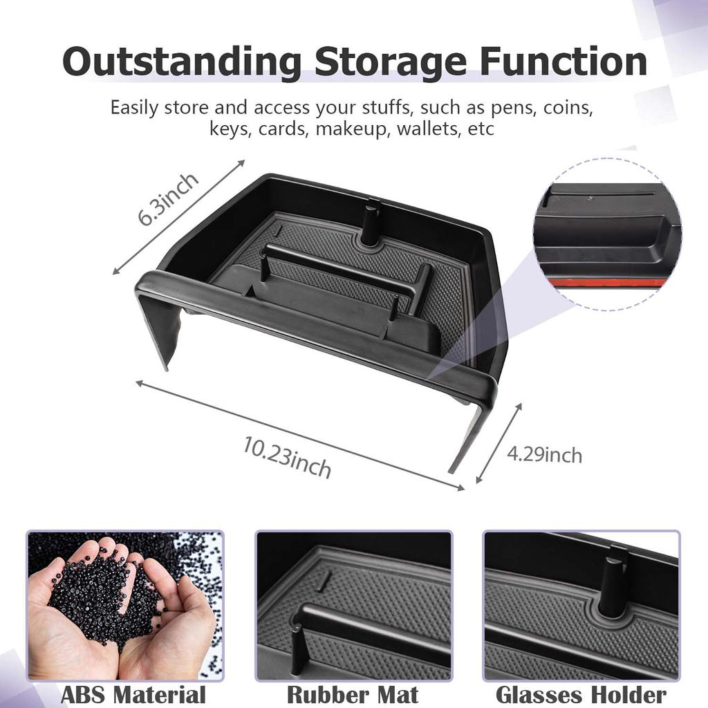 Armrest Box Dashboard Tray For 2025 2025 2025 Honda CRV C-RV EX-L/Sport-L Hybrid Center Console Organizer Dash Board Storage Box