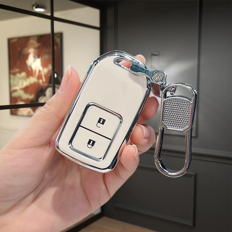 2/3/4/5 Buttons Tpu Car Key Cover Case For Honda Crv Xr-V Cr-V Fit Civic Accord Hr-V Hrv City Odyssey Shell Fob Holder Keyless