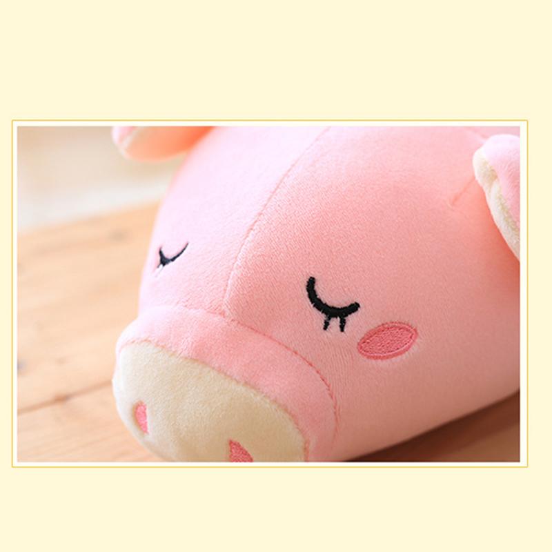 Pig Plush Pillow Funny Cute Animal Soft Stuffed Doll Hugging Pillow Christmas Birthday Gift For Kids