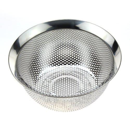 Pearl Metal Simple Wear Stainless Steel Perforated Colander, 21cm, HW-7353