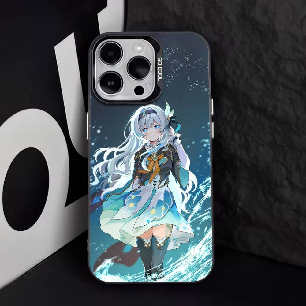 

Honkai Star Rail Phone Case For iPhone 17,16,15,14,13,12,11 Plus,Pro Max,XS,Colorful Silver Black Cover iPhone14