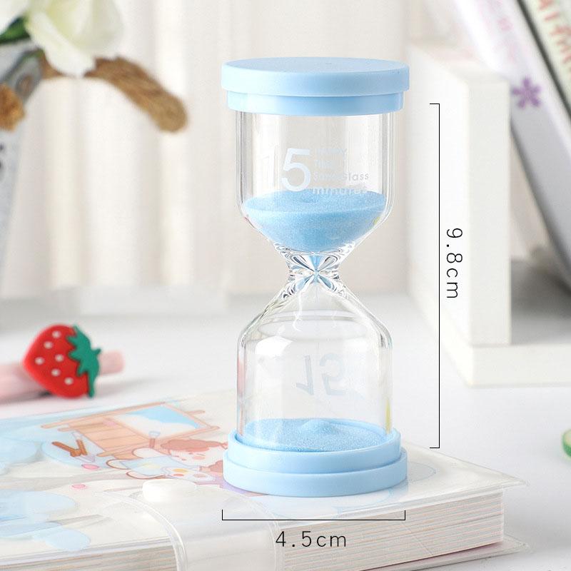 3/5/10/15/30 Minutes Hourglass Sandglass Colorful Sand Timer Flip Sandglass for Home Kid Gift Sand Timer Decoration Sand Clock