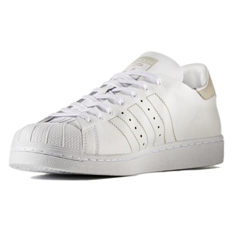 adidas Originals Superstar Decon Pelle Resistenti Leggere Basse Scarpe da Skateboard Sneakers Unisex Bianco Nuvola BY8699