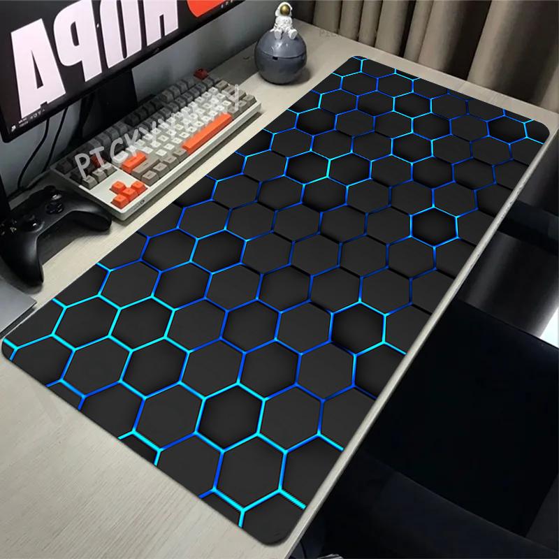 Geometric Large Mouse Pad 100x50cm Big Computer Mousepads Minimalism Mousepad Big Keyboard Mat Gamer Mouse Pads Desk Mats