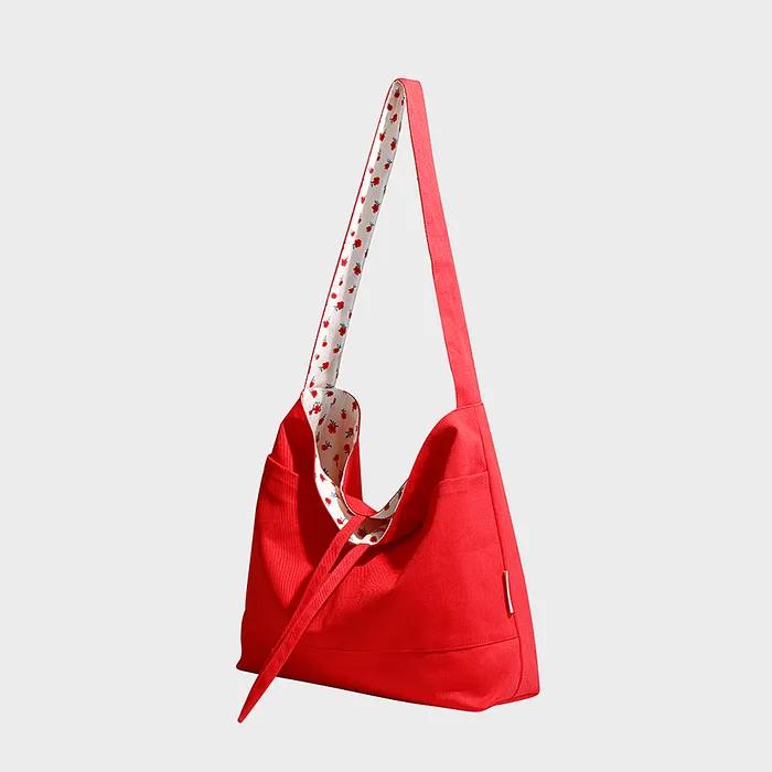 Plain Easy Reversible Shoulder Bag - Sunlit Floret 3 Colors