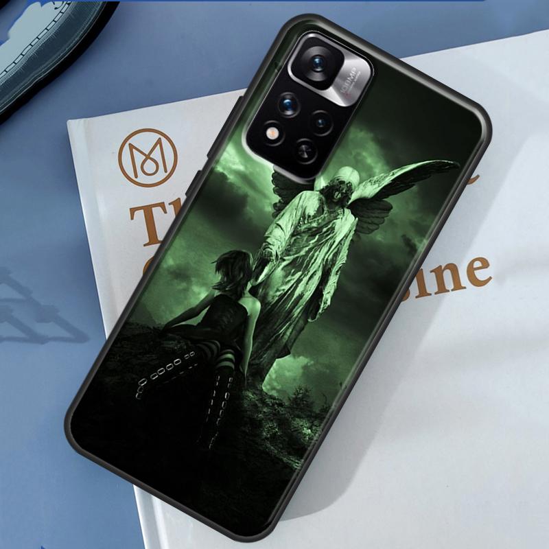Fallen Angel Wings Art Case For Redmi Note 12 11 Pro Cover For Redmi Note 10 8 9 Pro 10S 11S 9A 9C 12C 10A 10C