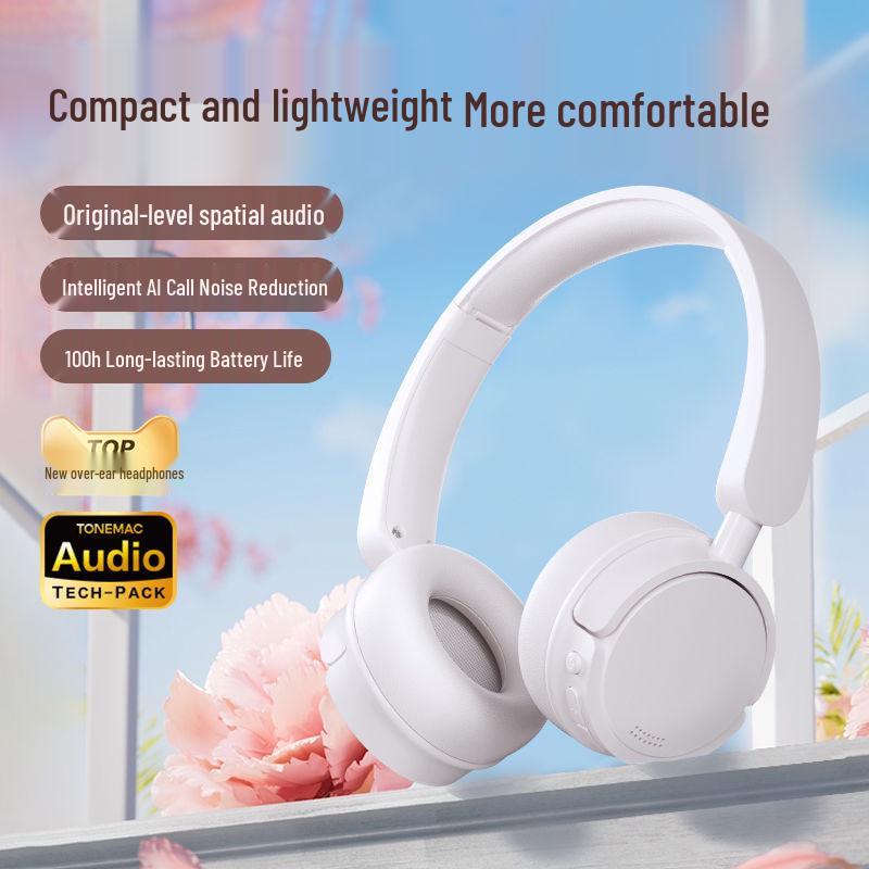 2025 H1 Over-Ear Wireless Retro Bluetooth Headphones: Classic Style, High Sound Quality, Long Battery Life