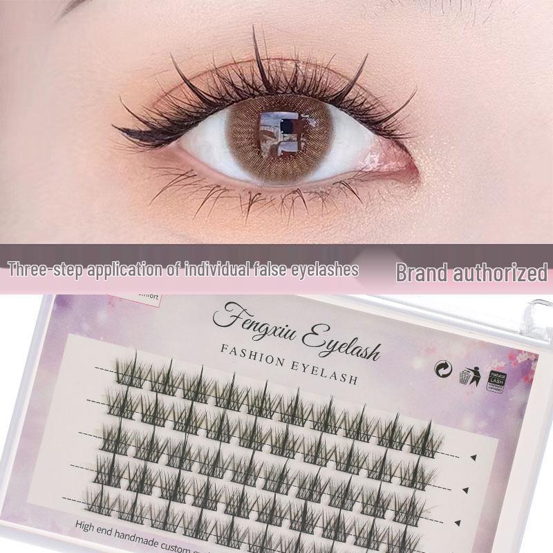 

Fengxiu Segmented Single Cluster Self-Apply False Eyelashes for a Fresh, Natural Look
