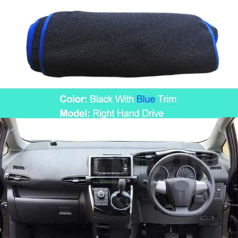 Car Inner Dashboard Cover Dash Mat Carpet For Toyota  2010 - 2018 Dashmat Sun Shade 2017 2016 2015 2014 2013 2012 2011