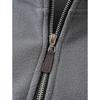 Men S Fleece Half Zip Solid Color Stand Collar Sweatshirt