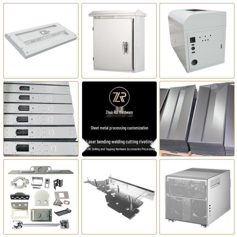 Zhuorui Aluminiumlegierung Computergehäuse mit Präzisionsblech-Chassisrahmen und Elektrogehäuse