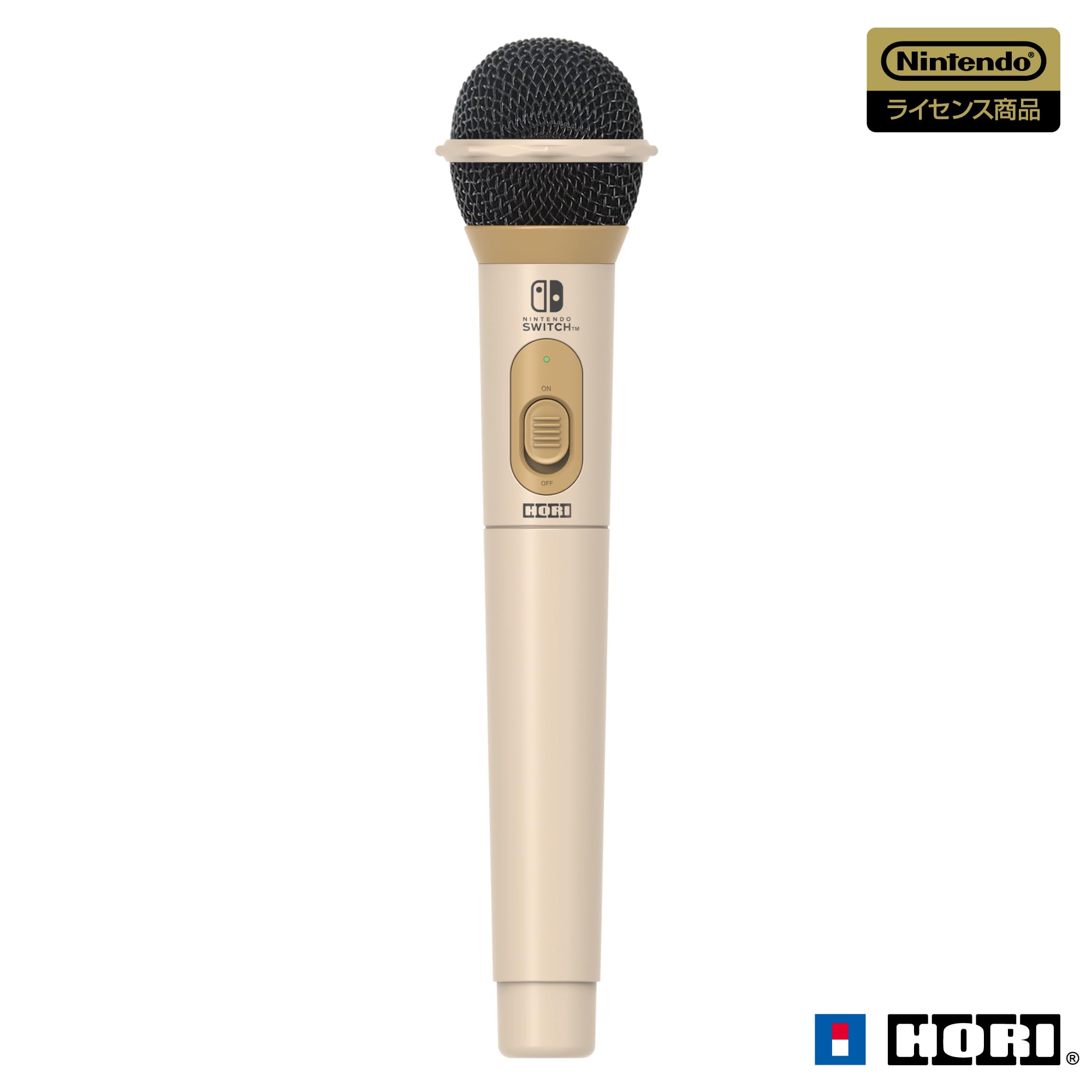 

Licensed Wireless Karaoke for Nintendo PC [Nintendo Product] Microphone, Beige, Switch™ / бежевий