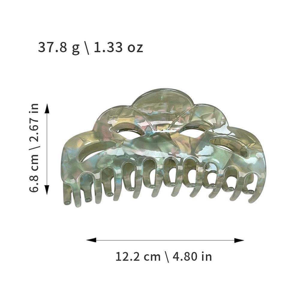 Simple Hollow Hair Clip Elegant Large Hair Clip Shark Clip Temperament Hairpin Accessories For Women