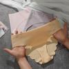 Braguitas sin costuras para mujer Ropa interior ultrafina Comodidad Íntimos Lencería sexy Talla grande Tiro bajo Calzoncillos para mujer