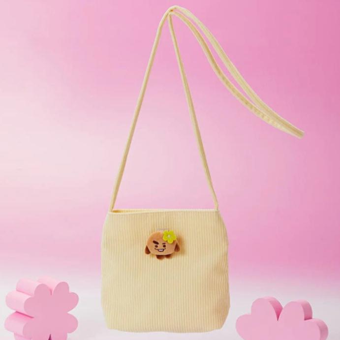 BT21 Spring Days Corduroy Mini Cross Bag