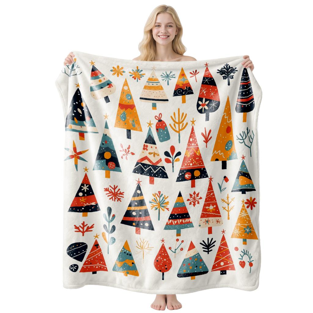 2026 Christmas flannel blanket is universal for all seasons