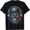 Dripping Paint Skull _ Men Women XS - 6XL _ Graphic T-Shirt