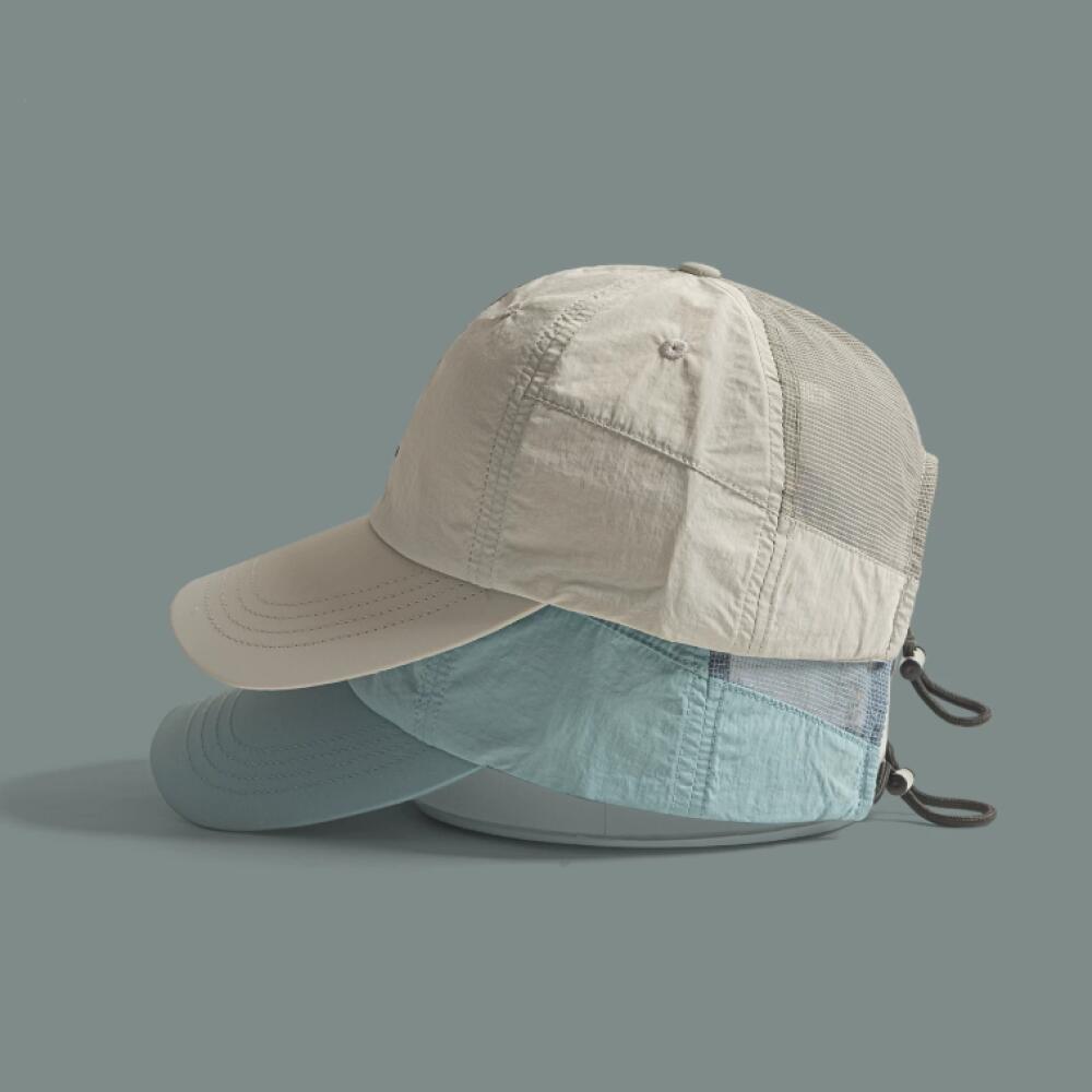 Baseball Cap Nylon Mesh Embroidered Adjustable Hat for Men Women Running Hiking Camping Cycling Outdoor Sport Cap