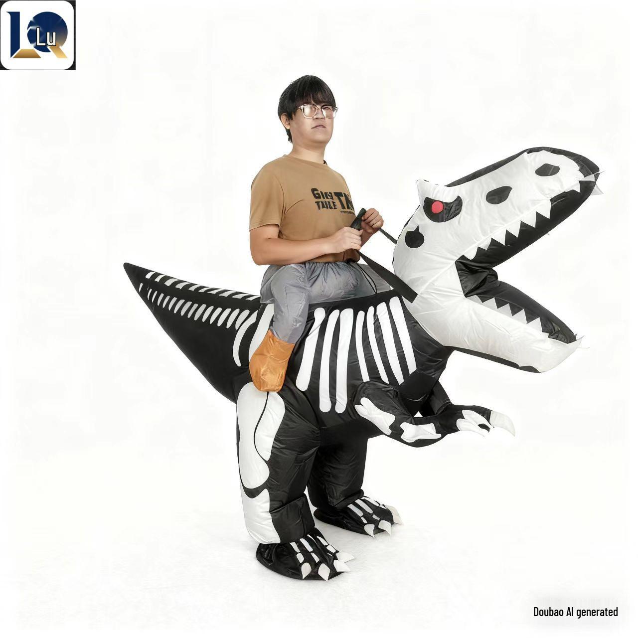 Надувной костюм Тираннозавра Рекса для фестивалей и вечеринок