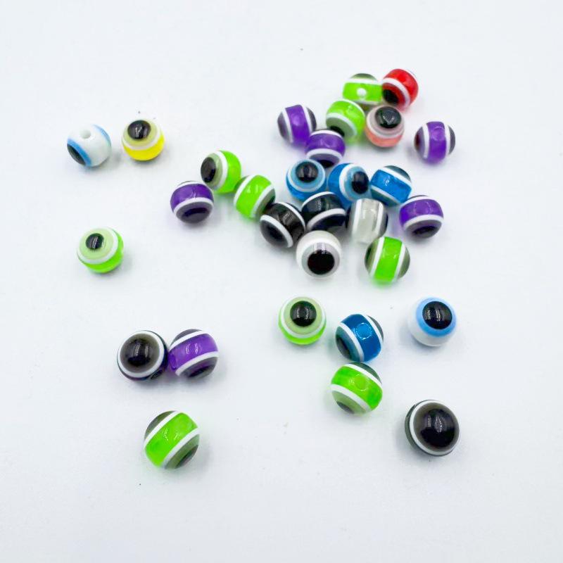 50-teiliges Fish Eye Kollisionsperlen & Texas Rig Weichköder Zubehör Set