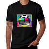 Tv Test Pattern Pop Art Tshirt Running Perforunisexce Short Sleeve Tee