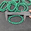 8 Mm High Quality New Fashion Green Malachite Natural Gemstone Beaded Bracelets Jewelry