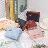 Wallet Women's Short Style Niche Fashion Personality Leaf Buckle Folding Women's Handbag