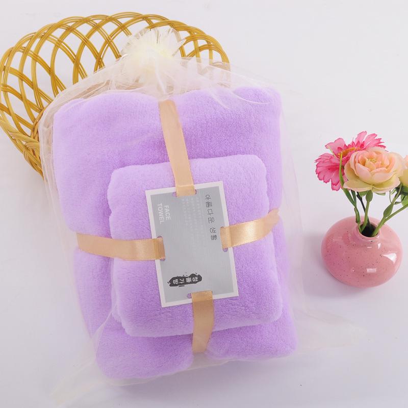Coral Fleece Towel Set: Wearable, Absorbent Bath & Beach Towels, Ideal Gifts