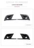 2022 11th Gen Civic Fog Light Cover Trim & Bumper Grille Exterior Mod