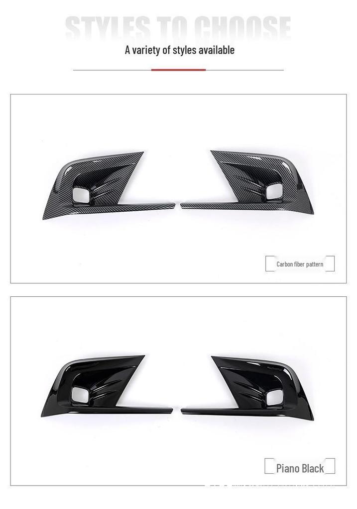 2022 11th Gen Civic Fog Light Cover Trim & Bumper Grille Exterior Mod