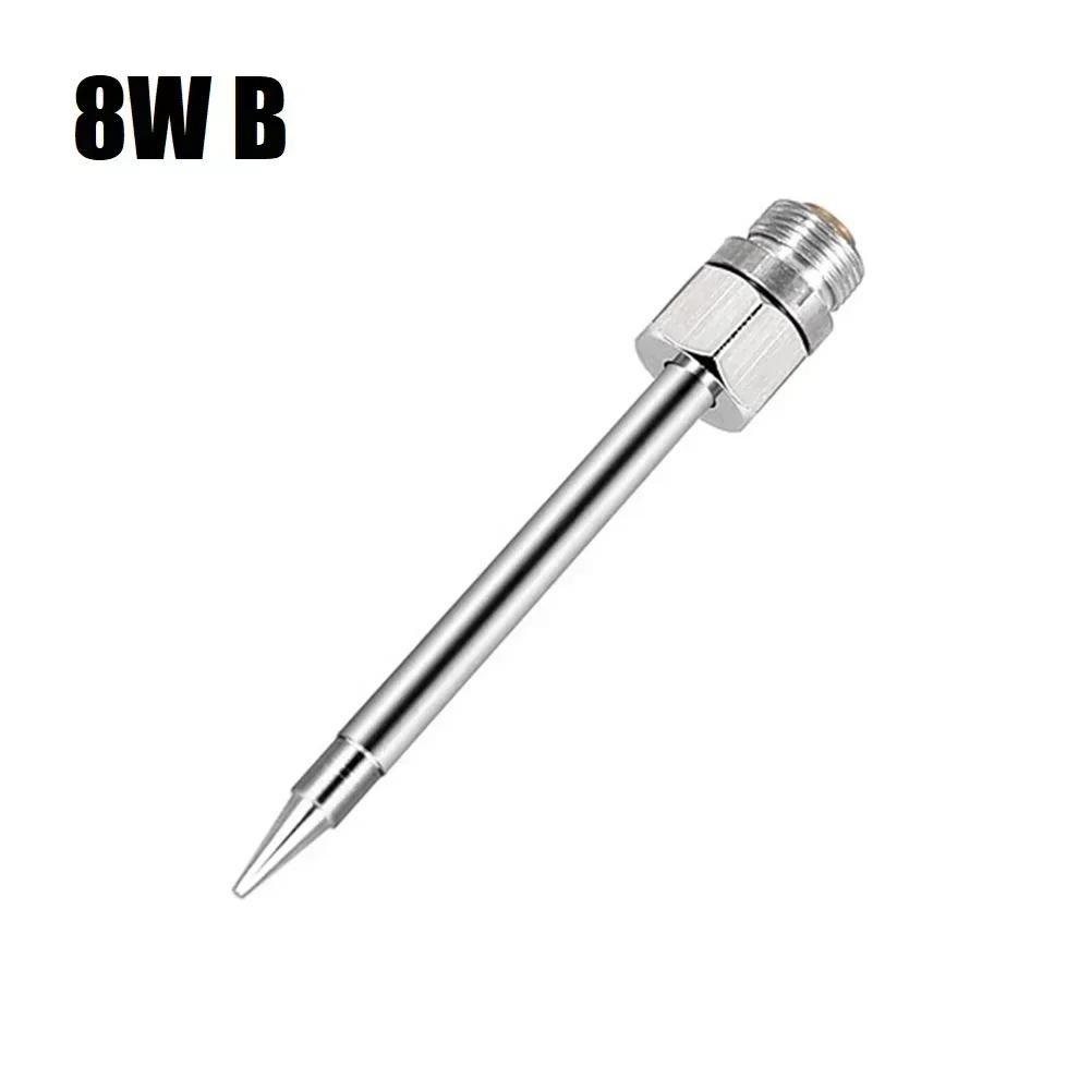 8W Welding Soldering Tips Soldering Iron Heads Soldering Supplies Threaded Soldering Tips For E10 Interface Soldering Irons