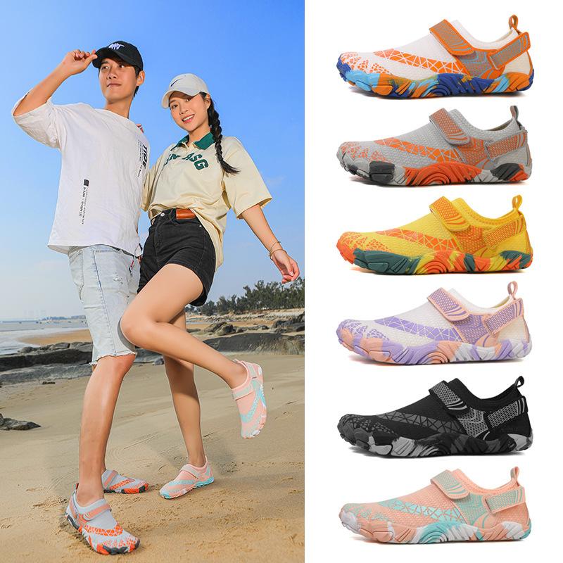 New Outdoor Couple Creek Walking Shoes Indoor Yoga Fitness Shoes Quick-drying Breathable Beach Swimming Shoes
