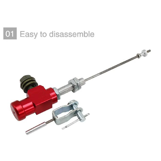 ZSDTRP M10x1.25mm Motorcycle Hydraulic Brake Clutch Master Cylinder Rod System Performance Efficient Transfer Pump