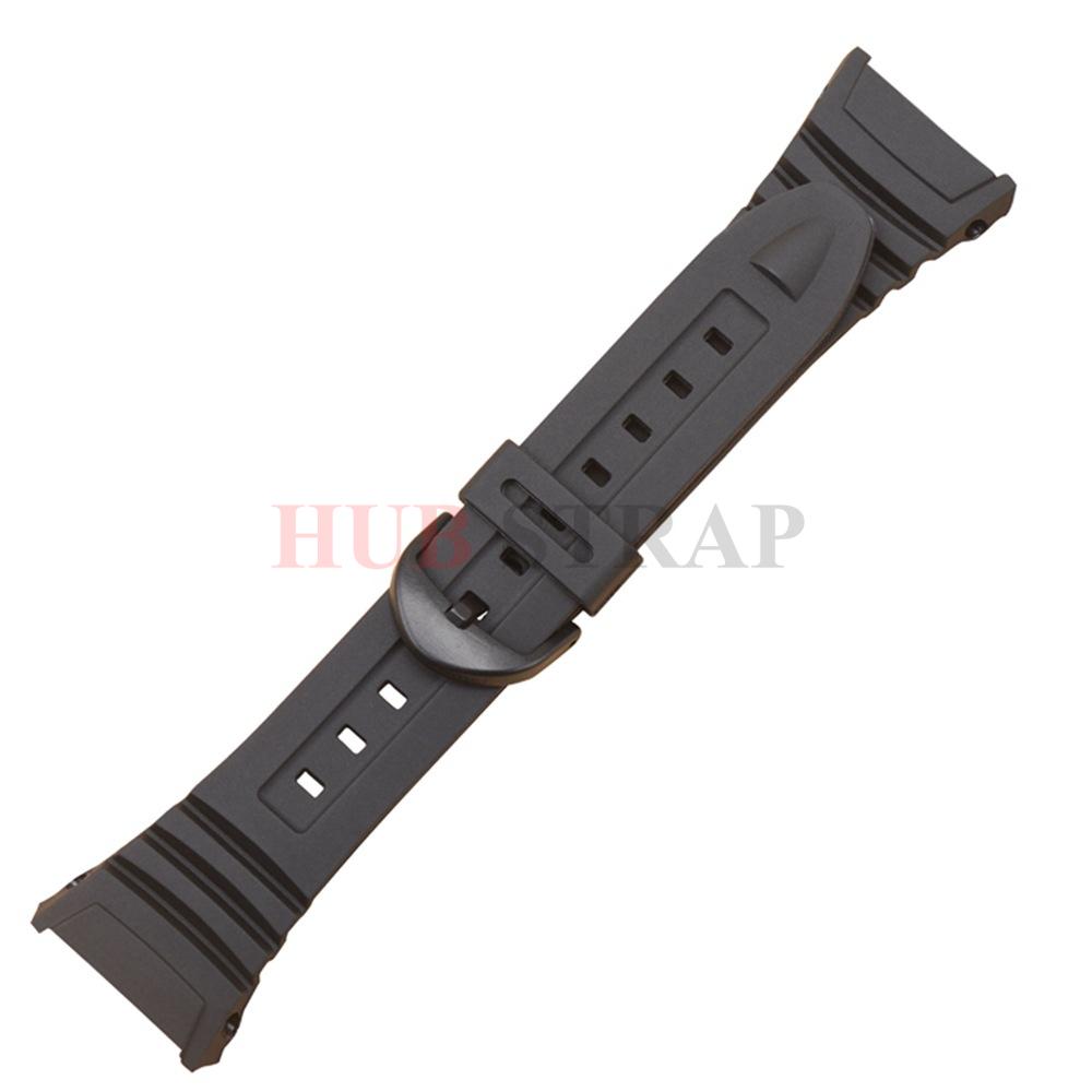 Harz-Uhrenarmband für Casio W-96H Ersatzarmband W96H Armband Wasserdichtes Sport-Armband Für Männer Frauen Uhrenarmband Zubehör