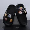 Bequeme weiche Sohle Eva Cartoon-Figur Indoor Outdoor Badeschuhe für Jungen