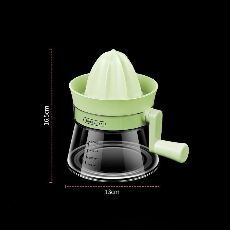 Manual Citrus Juicer, Hand Press Orange Lemon Squeezer for Kitchen, Efficient Juice Extractor with Pulp Strainer, Durable