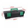 10Inch Tool Box Plastic Tool Box Tool Storage Case Easy To Open And Close
