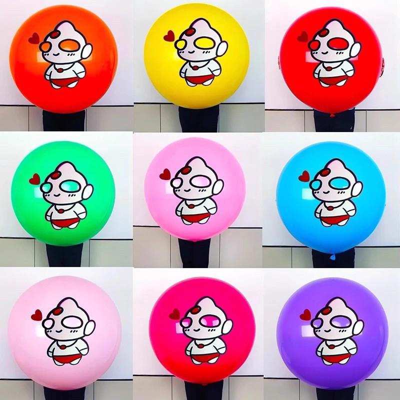 36-Inch Thickened Latex Round Macaron Balloon for Birthday Party Decoration