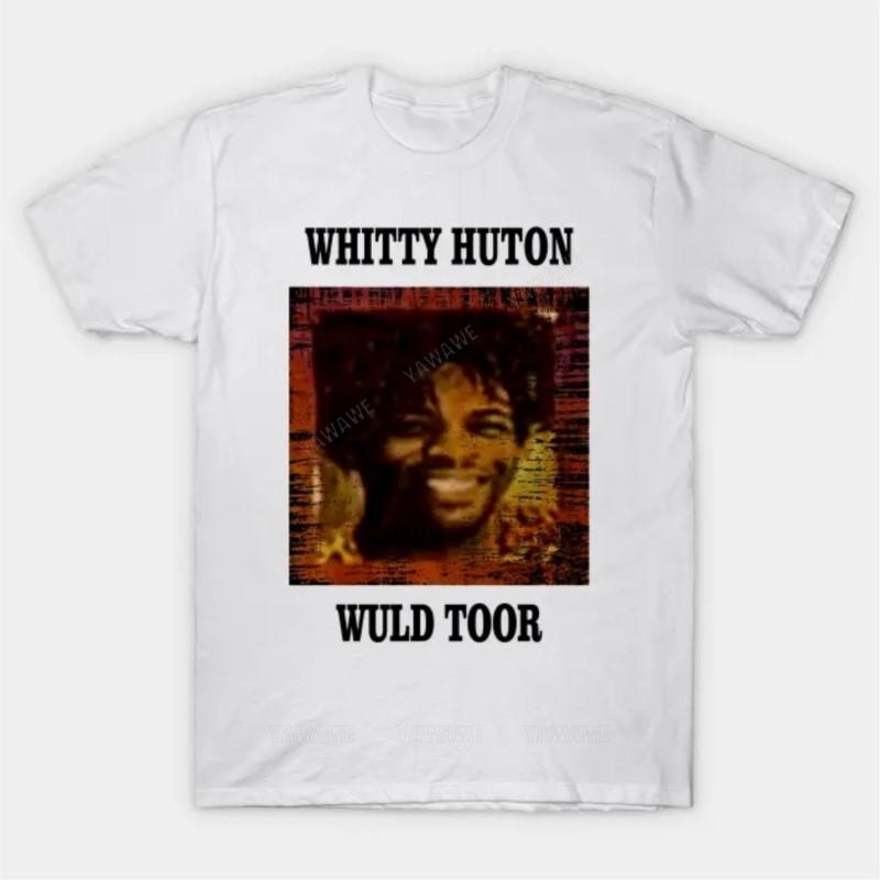 

Beach man tee shirt fashion print tees Whitty Huton Wuld Toor T Shirt teenager cotton Oversized tee shirt male summer top S