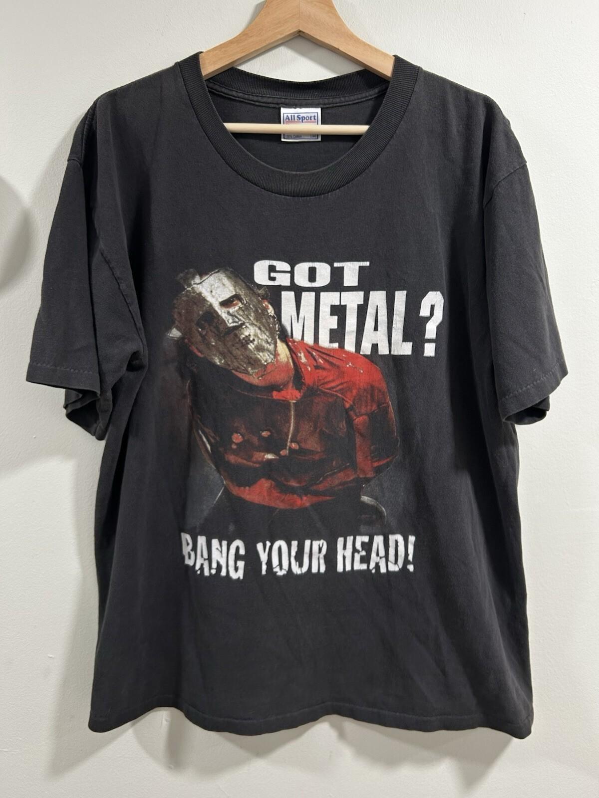 2001 Quiet Riot Got Metal Bang Your Head Band Reprint Shirt AN51048 Unisex T-Shirt XL