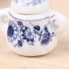 1 Sada 1:12 miniaturních porcelánových keramických čajových šálků domeček pro panenky Nádobí Kuchyňka domeček pro panenky Čajová konvice kutily