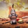 Jin Dynasty Ironclad Cavalry Soldier & War Horse Medieval Armor Building Blocks Toy