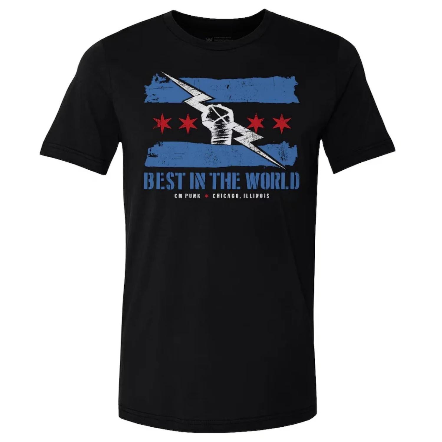 

2026 Men Crewneck T-Shirt Power Novelty 100% Cotton Tee Shirt Short Sleeve CM Punk Parent-child Best-selling Y2K Casual Clothes S разноцветный