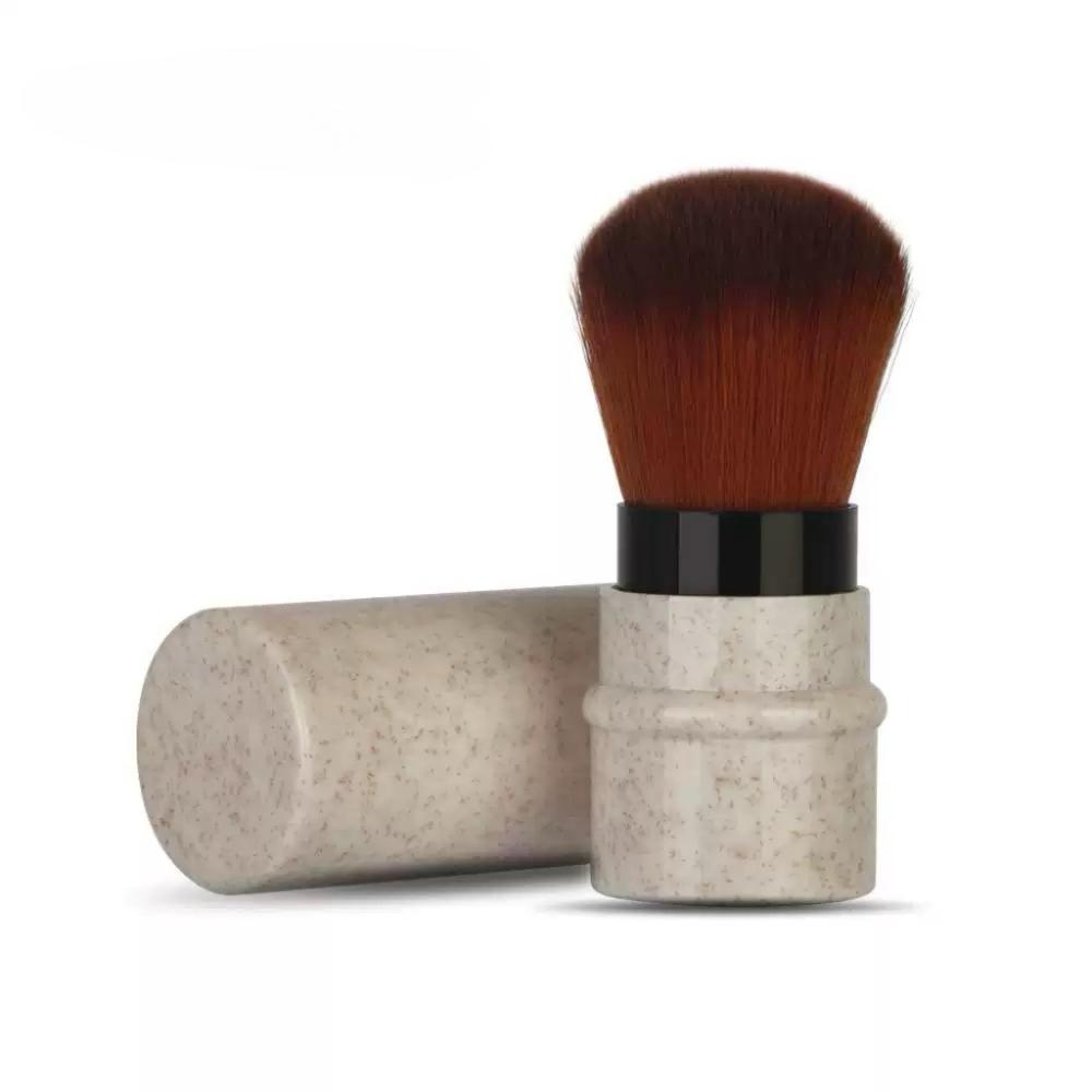 Portable Makeup Brush Retractable Single Blush Brush New Powder Blush Brush  Outdoor Travel